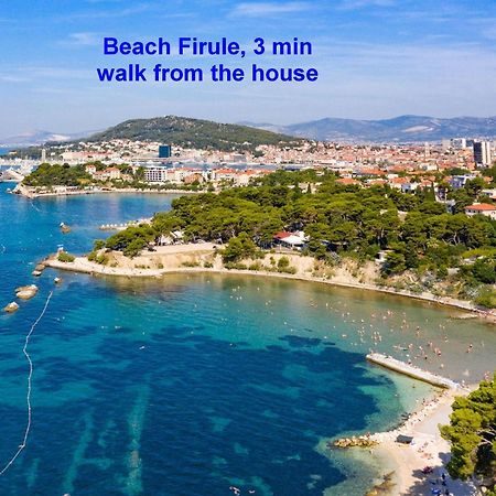 Villa Violeta With The Sea View, 3 Min Walk To The Beach Split Eksteriør billede