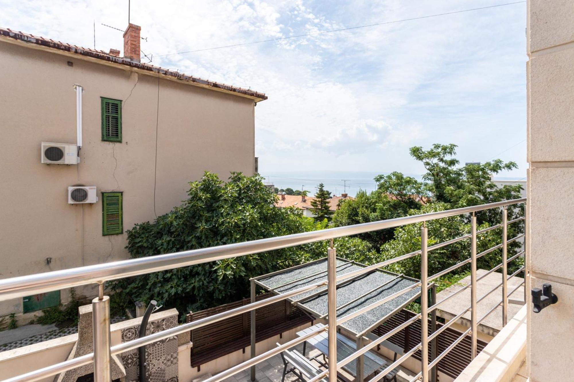 Villa Violeta With The Sea View, 3 Min Walk To The Beach Split Eksteriør billede