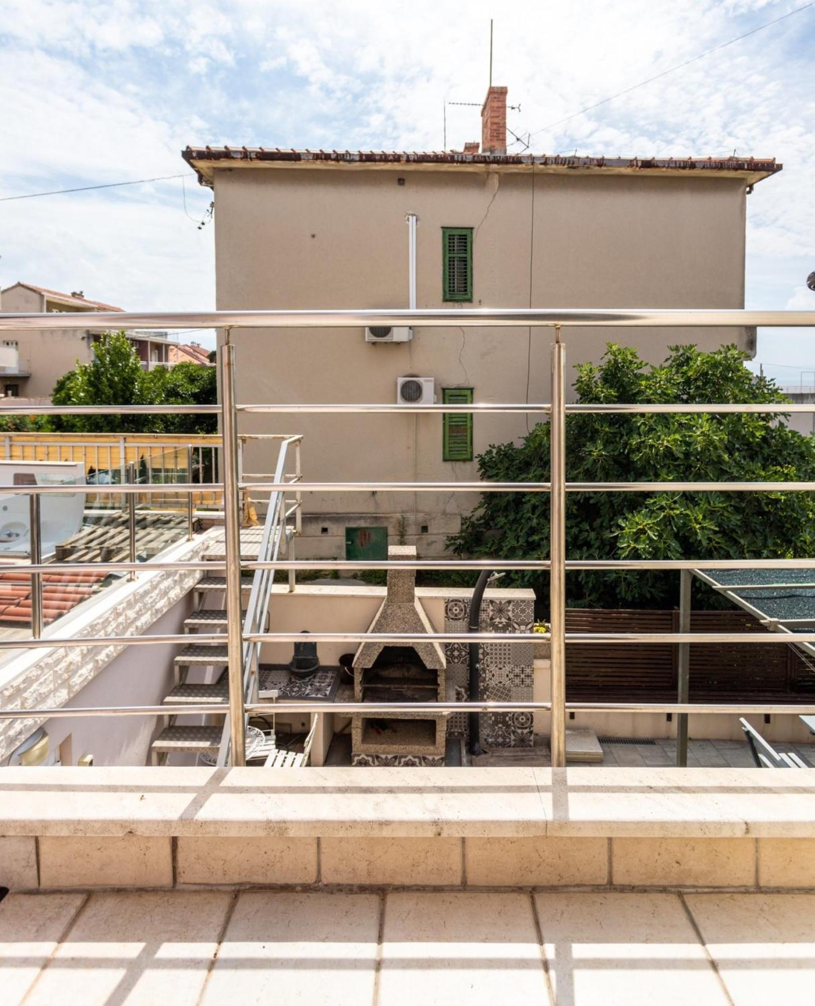 Villa Violeta With The Sea View, 3 Min Walk To The Beach Split Eksteriør billede