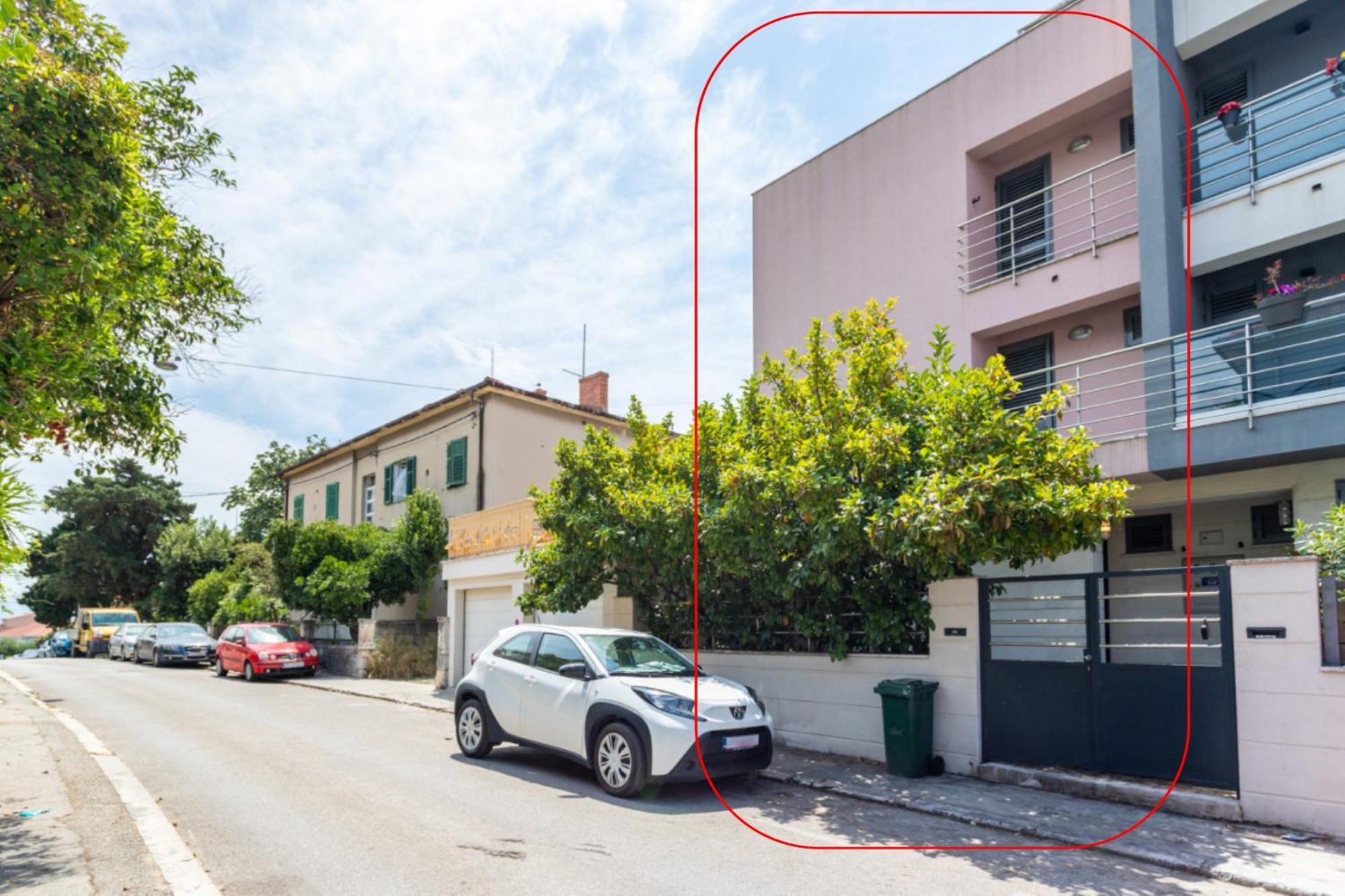 Villa Violeta With The Sea View, 3 Min Walk To The Beach Split Eksteriør billede